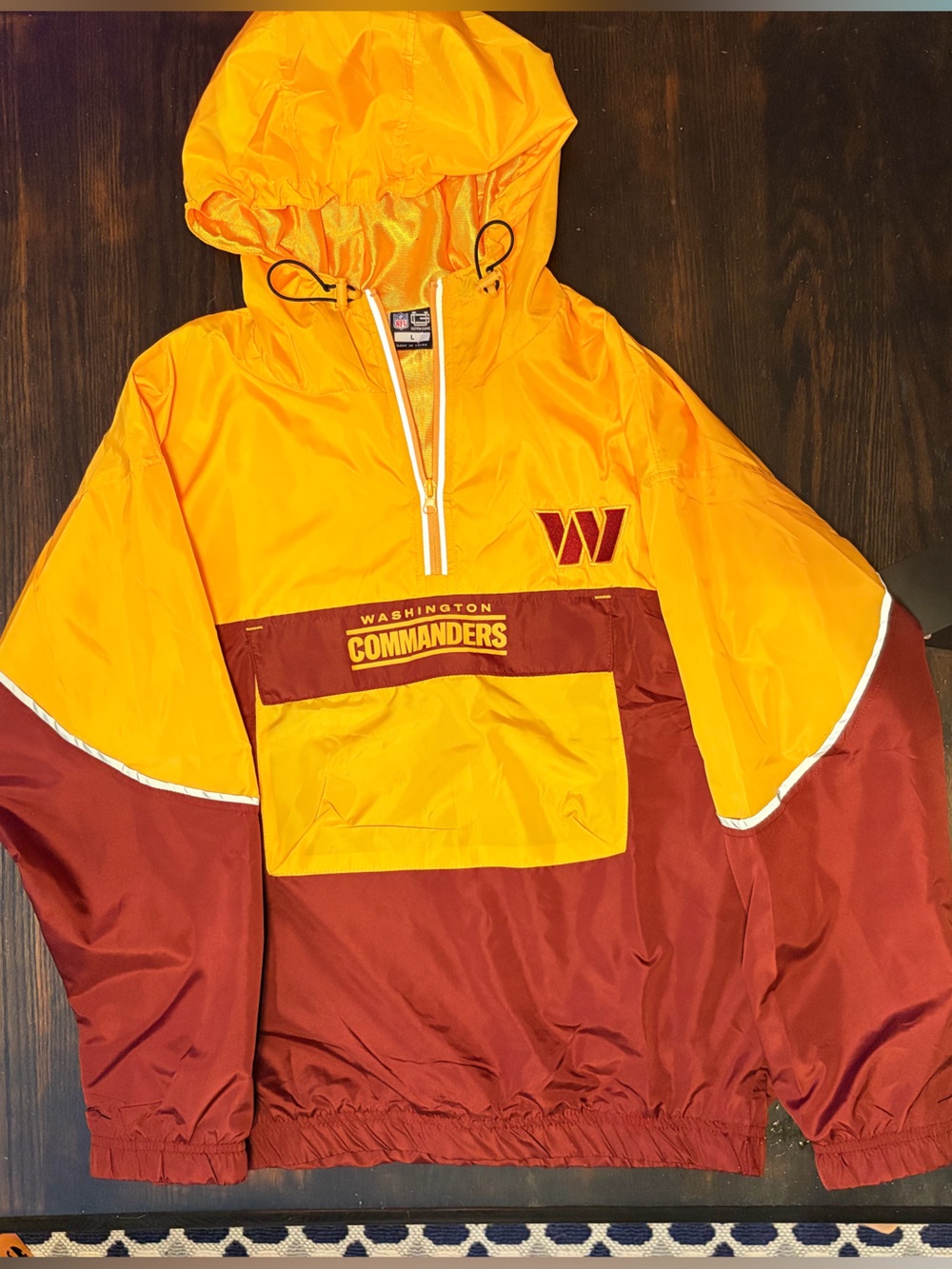 Women’s NFL Washington Commanders windbreaker jacket